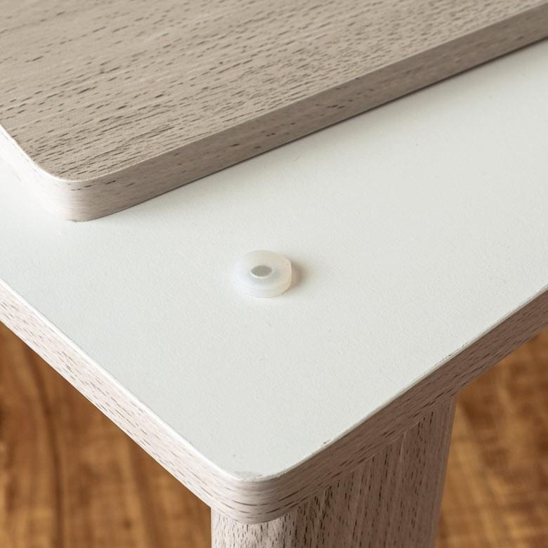 こたつ テーブル 長方形 105×75cm センターテーブル コタツ ヒーター 机 木目調 ホワイト ナチュラル 折れ脚 コンパクト 96021 | ブランド登録なし | 15