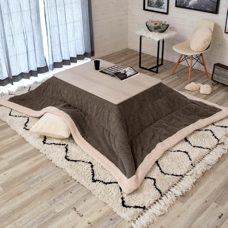 こたつ テーブル 長方形 105×75cm センターテーブル コタツ ヒーター