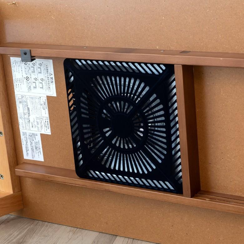 こたつテーブル 長方形 120×65cm センター テーブル こたつテーブル リビング コーヒーテーブル コタツテーブル モダンデザイン 木目 家具調こたつ 96024 | ブランド登録なし | 06