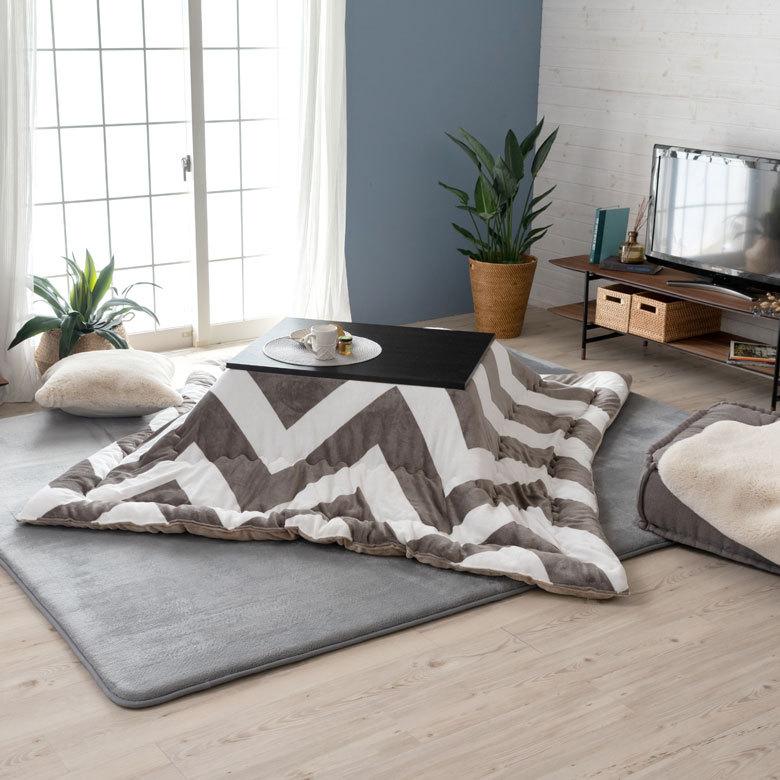 こたつ コタツ テーブル 木製 長方形 W 75 × D 60 ホワイト ブラック こたつ本体 センターテーブル おしゃれ 暖房器具 こたつテーブル オールシーズン 96026 | ブランド登録なし | 17