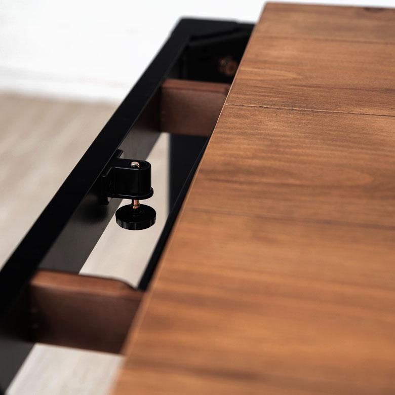 ウッド こたつ こたつ本体 センターテーブル おしゃれ 暖房器具 こたつテーブル オールシーズン Elements 通販 Paypayモール コタツ テーブル 木製 長方形 W 110 D 65 ブラウン ブラック スリムプラ