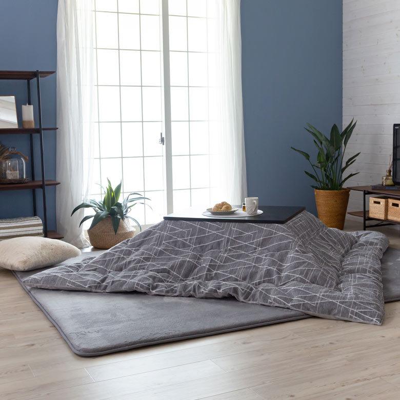 こたつ布団 正方形 薄掛け 約200×200cm こたつ掛け布団 コタツ布団