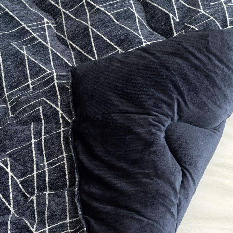 こたつ布団 正方形 薄掛け 約200×200cm こたつ掛け布団 コタツ布団 こたつ用品 おしゃれ 掛け布団 北欧 かわいい カジュアル モダン ジオメトリック 96030 | ブランド登録なし | 06