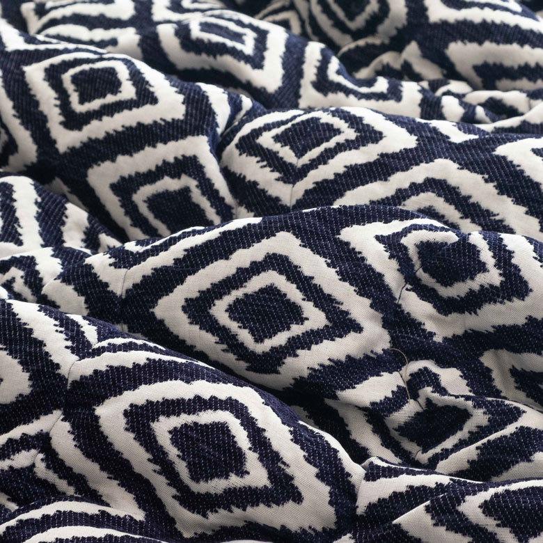 こたつ布団 長方形 薄掛け 約200×250cm こたつ掛け 布団 コタツ布団 こたつ用品 おしゃれ 北欧 かわいい カジュアル モダン ジャガード織 ダイヤ柄 96031 | ブランド登録なし | 12