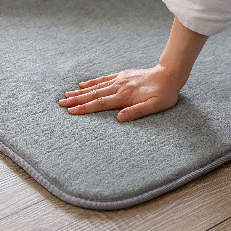 下敷き専用ラグ 約170×170cm ふかピタ 防音 滑り止め クッション性 特許取得 2畳 洗える 厚手 96034 | ブランド登録なし | 08