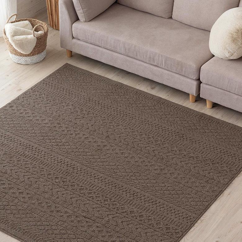 ラグマット カーペット タフト 約185×240cm ラグ リビング 洗濯可 じゅうたん 長方形 オールシーズン 北欧 96038 | ブランド登録なし | 16