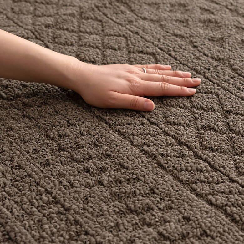 ラグマット カーペット タフト 約185×240cm ラグ リビング 洗濯可 じゅうたん 長方形 オールシーズン 北欧 96038 | ブランド登録なし | 08