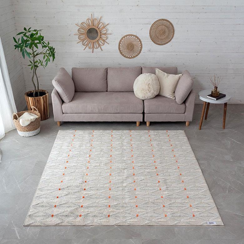 ラグマット カーペット タフト 約185×240cm ラグ リビング 洗濯 ラグマット カーペット タフト 約185×240cm ラグ リビング 洗濯
