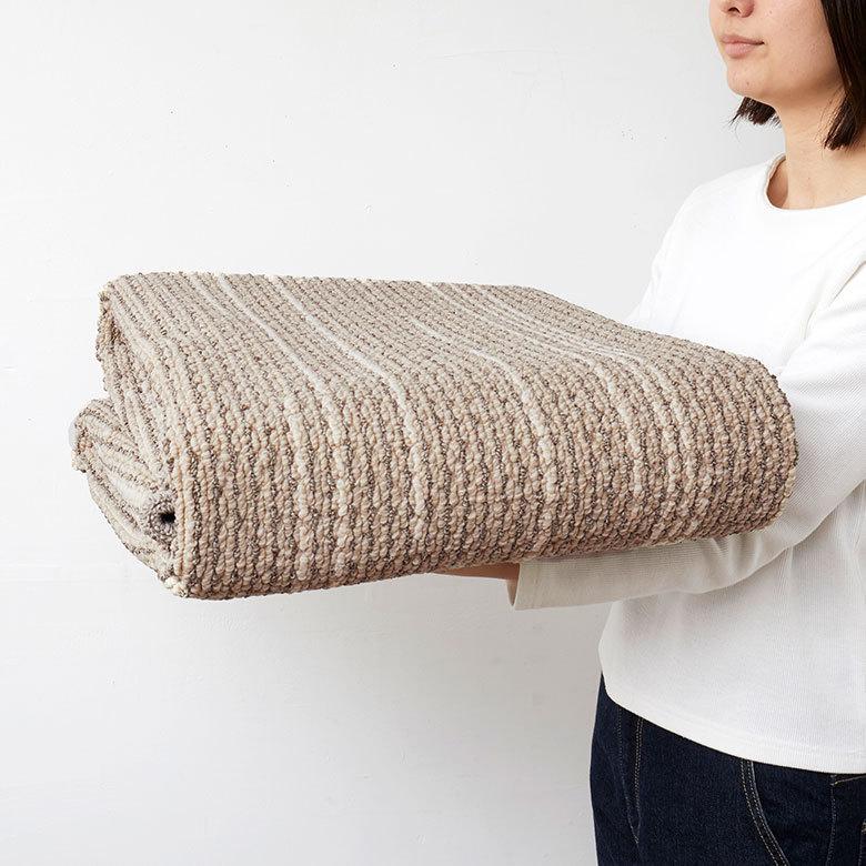 ラグマット ダイニング タフト 約170×220cm 国産 防ダニ 選択可 長方形 オールシーズン おしゃれ 96042 | ブランド登録なし | 15