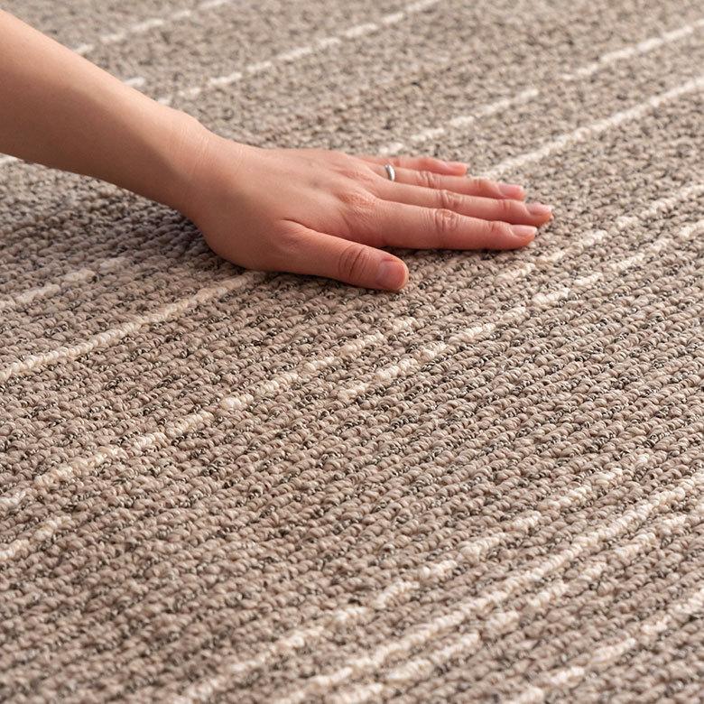 ラグマット ダイニング タフト 約170×220cm 国産 防ダニ 選択可 長方形 オールシーズン おしゃれ 96042 | ブランド登録なし | 08