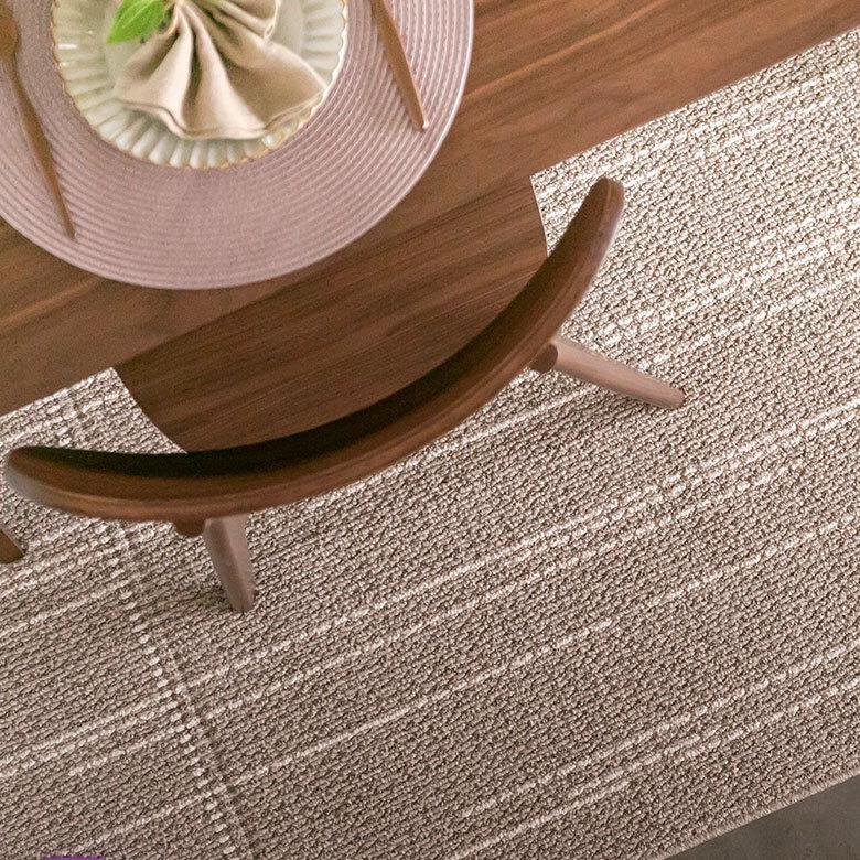 ラグマット ダイニング タフト 約170×220cm 国産 防ダニ 選択可 長方形 オールシーズン おしゃれ 96042 | ブランド登録なし | 09