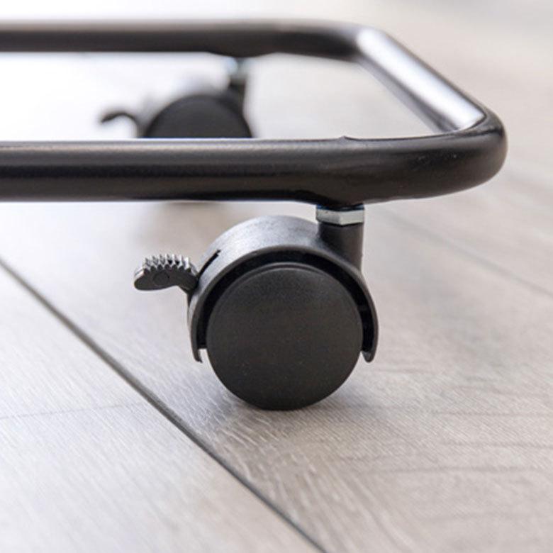 ランドリーラック バスケット かご 付 防水 ラウンド 3段 縦型 ワゴン ランドリー ラック キャスター 洗濯 スリム 収納  洗濯物 入れ 北欧 おしゃれ 96059 | ブランド登録なし | 19