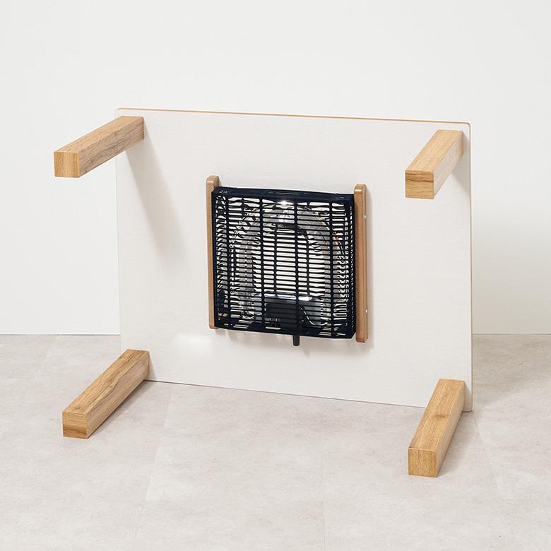 テーブル こたつ 炬燵  コタツ 本体  ヒーター MS-303H 300W石英管 中間スイッチ カジュアル 家具 インテリア 暖房器具 おしゃれ 北欧 リゾート 西海岸 96060 | HAGiHARA | 18