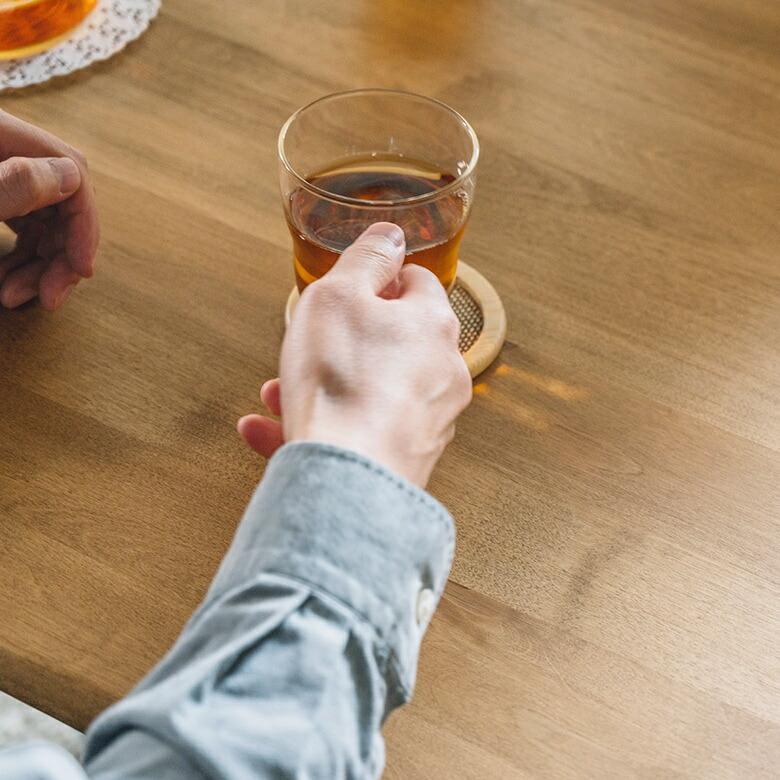 ダイニング テーブル リビング 食卓 センター 木製 幅 140cm カントリー キッチン シンプル ナチュラル ラック付 おしゃれ 角丸 北欧 家具 西海岸 96062 | 関家具 | 10