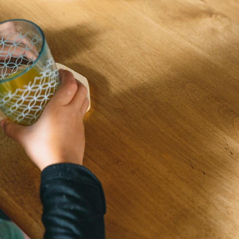 ダイニング テーブル リビング 食卓 センター 木製 円形 90cm カントリー キッチン シンプル ナチュラル ラック付 おしゃれ 角丸 北欧 家具 西海岸 96063 | 関家具 | 17