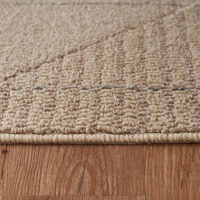 ラグ マット 日本製 国産 130×185cm 洗える 防ダニ 床暖房対応 丸洗い可 オールシーズン 春 夏 秋 冬 ウォッシャブル コンパクト 幾何学模様 96072 | スミノエ | 14