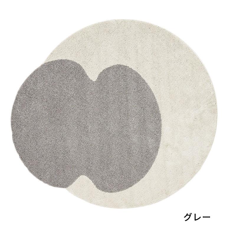 ラグ マット 日本製 国産 175×185cm 滑り止め 防ダニ 床暖房対応 遊び毛防止 オールシーズン 春 夏 秋 冬 おしゃれ 北欧 デザイン インテリア 西海岸風 96075 | スミノエ | 12