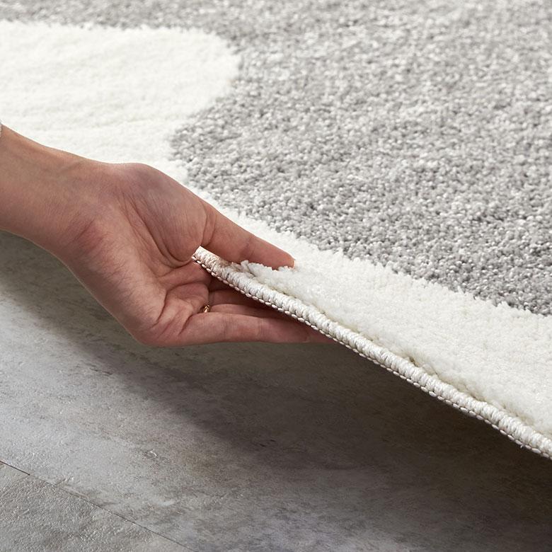 ラグ マット 日本製 国産 175×185cm 滑り止め 防ダニ 床暖房対応 遊び毛防止 オールシーズン 春 夏 秋 冬 おしゃれ 北欧 デザイン インテリア 西海岸風 96075 | スミノエ | 16