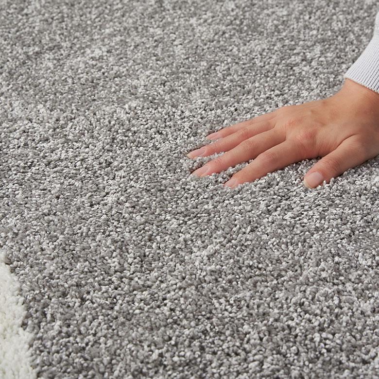 ラグ マット 日本製 国産 175×185cm 滑り止め 防ダニ 床暖房対応 遊び毛防止 オールシーズン 春 夏 秋 冬 おしゃれ 北欧 デザイン インテリア 西海岸風 96075 | スミノエ | 04