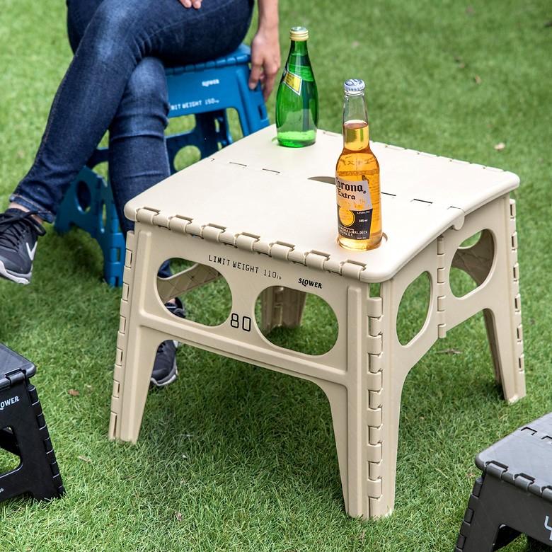 アウトドアテーブル フォールディングスツール 折りたたみ 机 ミリタリー アメリカンレトロ 97001 | ブランド登録なし | 08