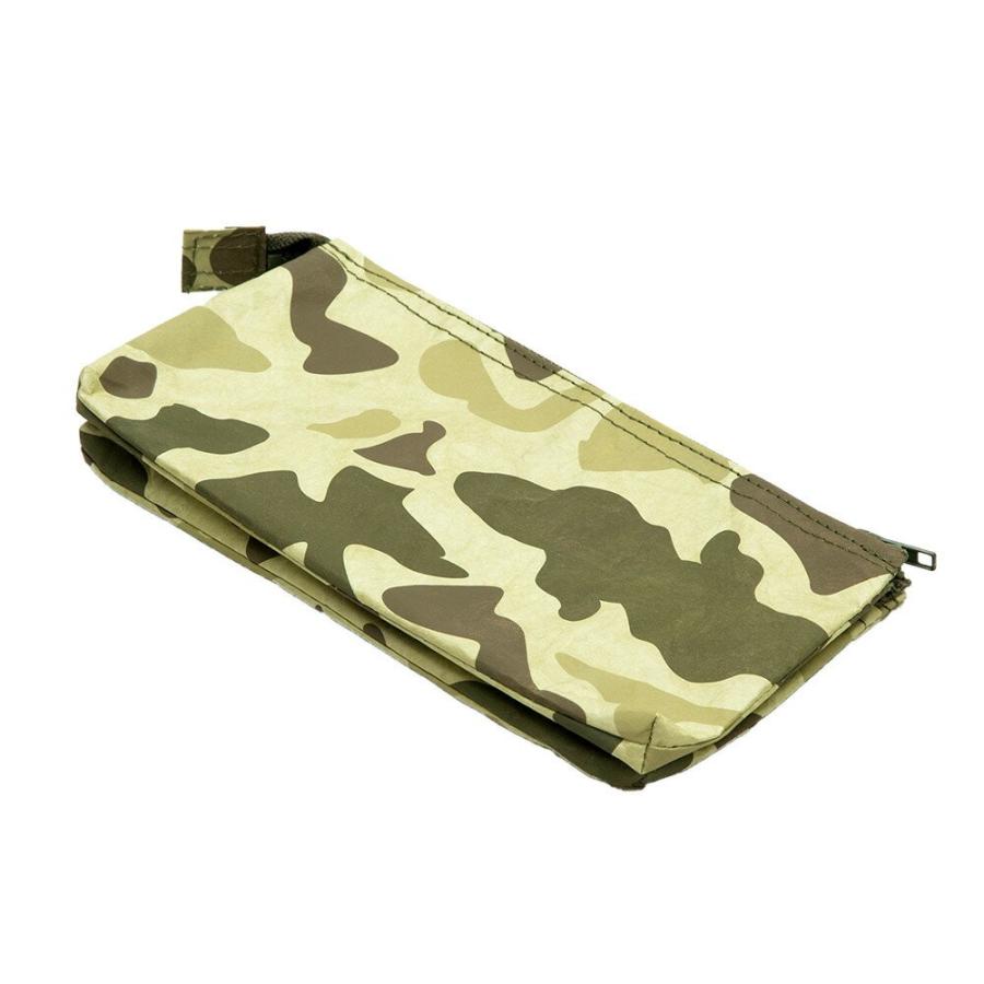 マルチケース スローワーバッグ カモフラージュ柄 迷彩柄 ペーパーバッグ トラベルウォレット ポーチ 小物入れ おしゃれ 軽量 耐水 タイベック 長財布 97004-cm | ブランド登録なし | 12