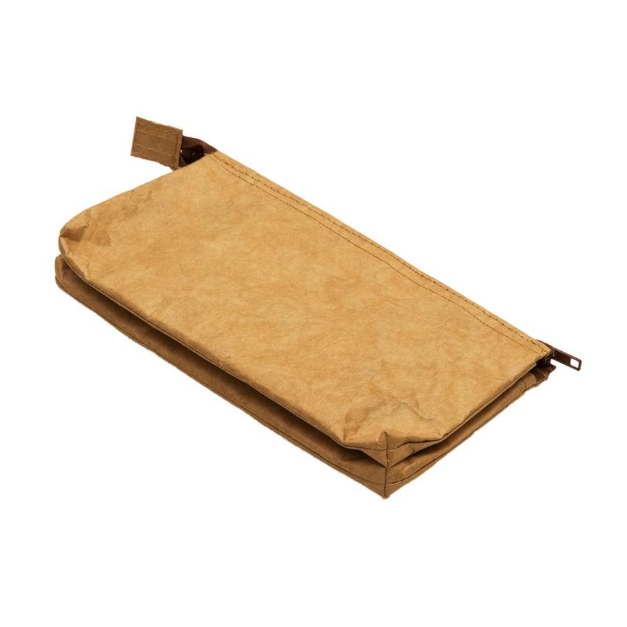 マルチケース スローワーバッグ ベージュ グレー ペーパーバッグ トラベルウォレット ポーチ 小物入れ おしゃれ 軽量 耐水 タイベック 長財布 97004 | ブランド登録なし | 13