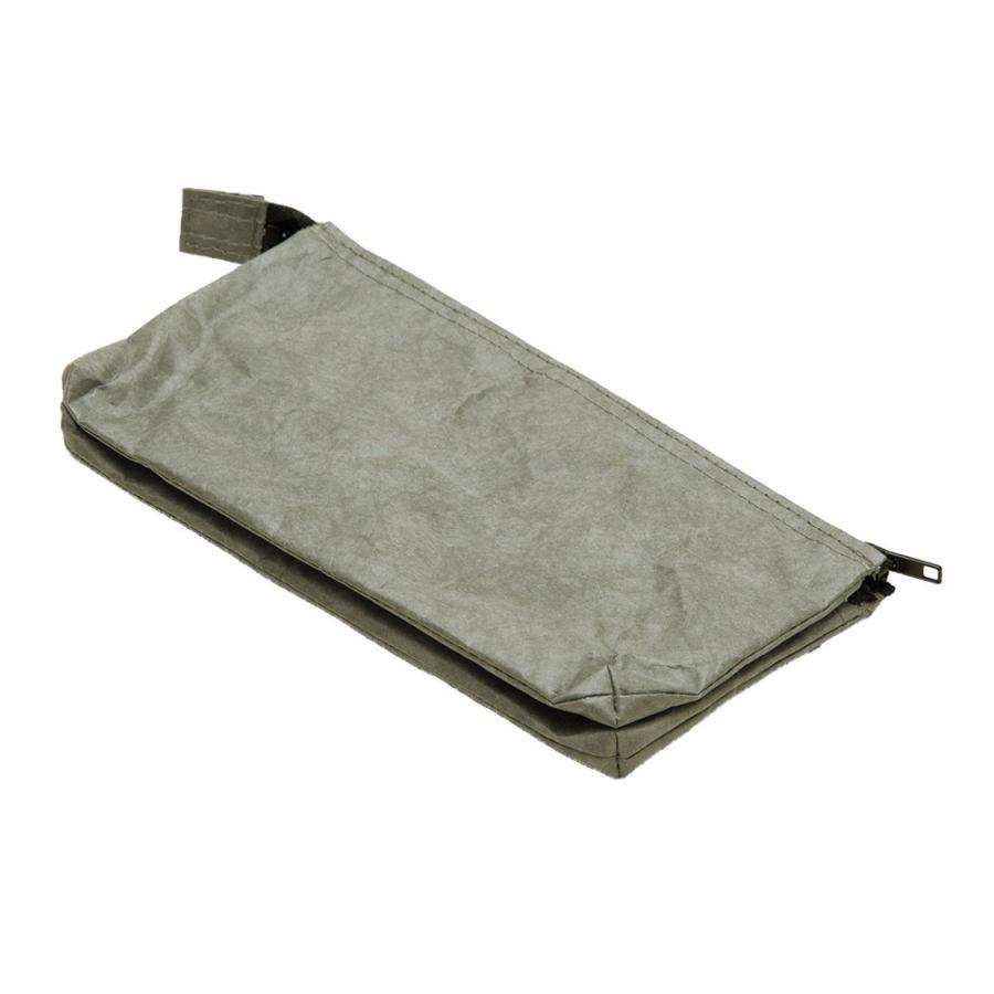 マルチケース スローワーバッグ ベージュ グレー ペーパーバッグ トラベルウォレット ポーチ 小物入れ おしゃれ 軽量 耐水 タイベック 長財布 97004 | ブランド登録なし | 14