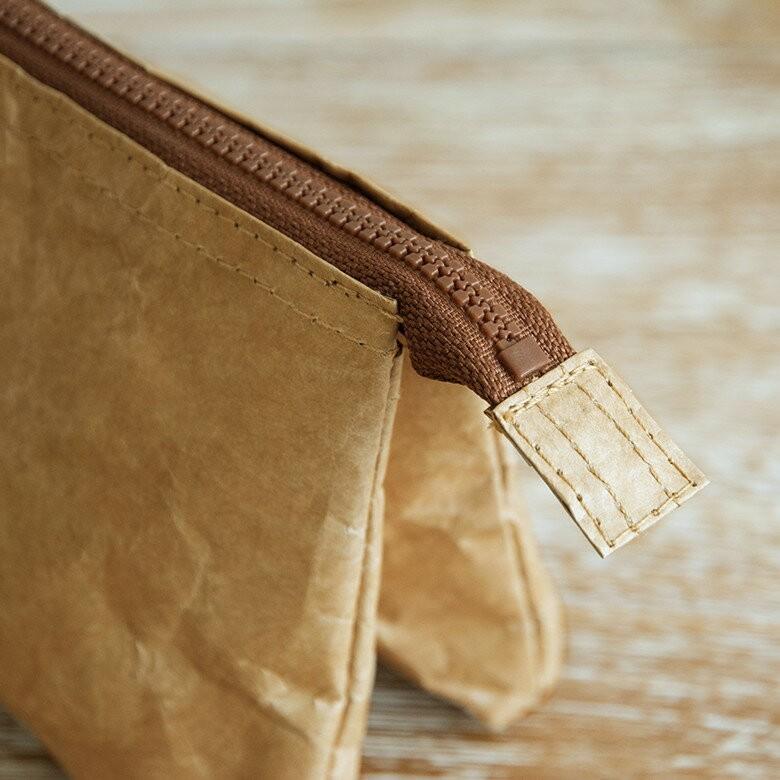 マルチケース スローワーバッグ ベージュ グレー ペーパーバッグ トラベルウォレット ポーチ 小物入れ おしゃれ 軽量 耐水 タイベック 長財布 97004 | ブランド登録なし | 04