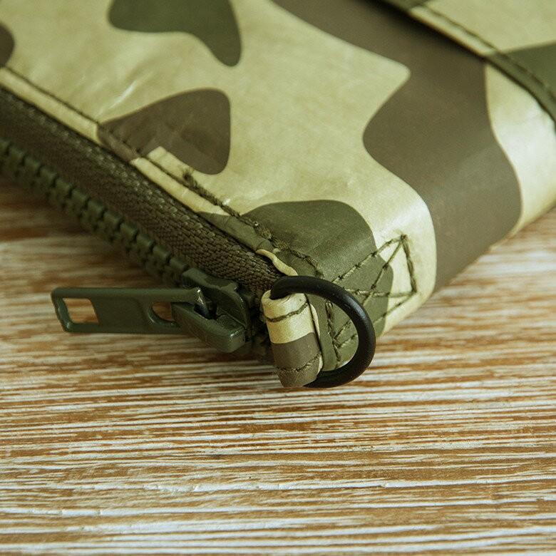 パスポートウォレット 長財布 カモフラージュ柄 迷彩柄 ペーパーバッグ トラベルウォレ ット ポーチ 小物入れ おしゃれ 軽量 耐水 タイベック 97005-cm | ブランド登録なし | 11