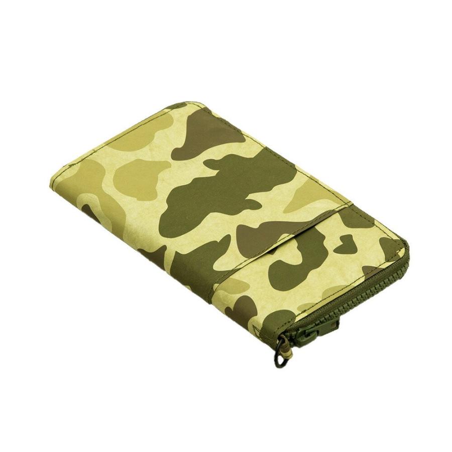 パスポートウォレット 長財布 カモフラージュ柄 迷彩柄 ペーパーバッグ トラベルウォレ ット ポーチ 小物入れ おしゃれ 軽量 耐水 タイベック 97005-cm | ブランド登録なし | 12