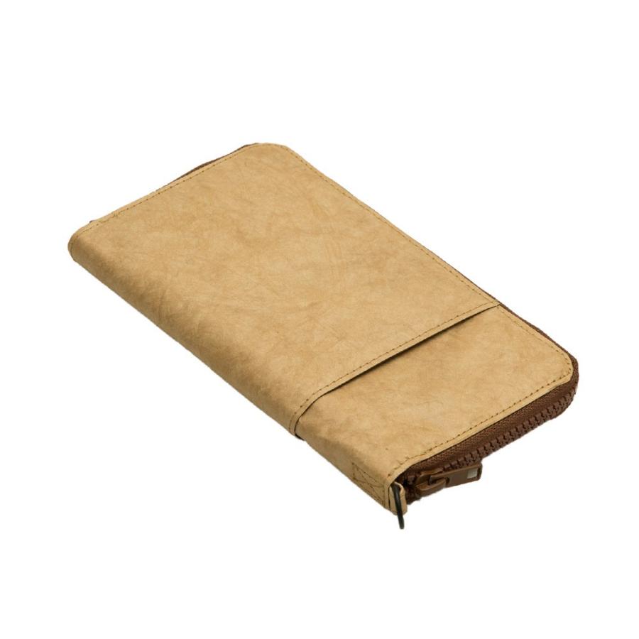 パスポートウォレット 長財布 ベージュ グレー ペーパーバッグ トラベルウォレット ポーチ 小物入れ おしゃれ 軽量 耐水 タイベック 97005 | ブランド登録なし | 13