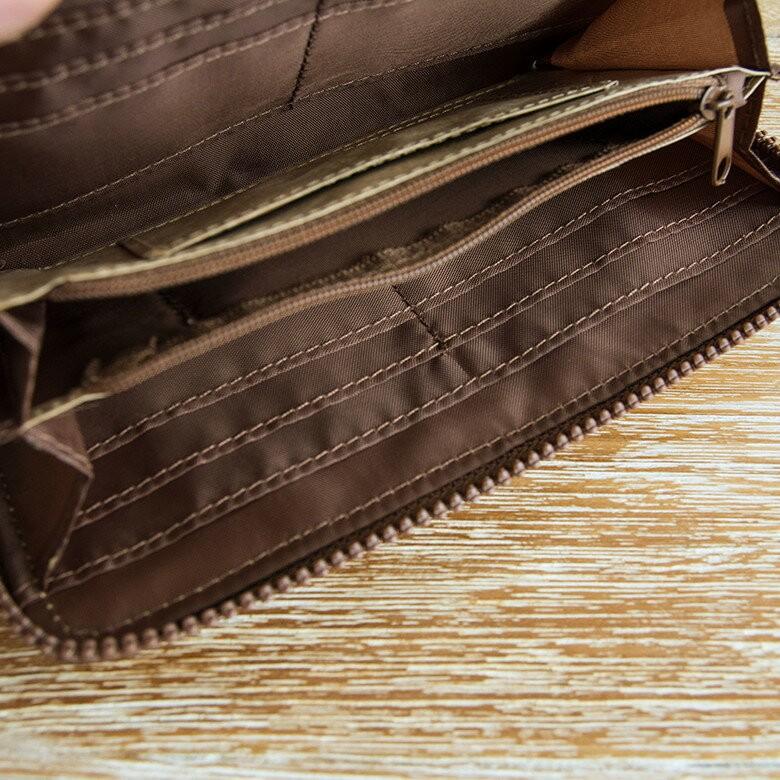 パスポートウォレット 長財布 ベージュ グレー ペーパーバッグ トラベルウォレット ポーチ 小物入れ おしゃれ 軽量 耐水 タイベック 97005 | ブランド登録なし | 03