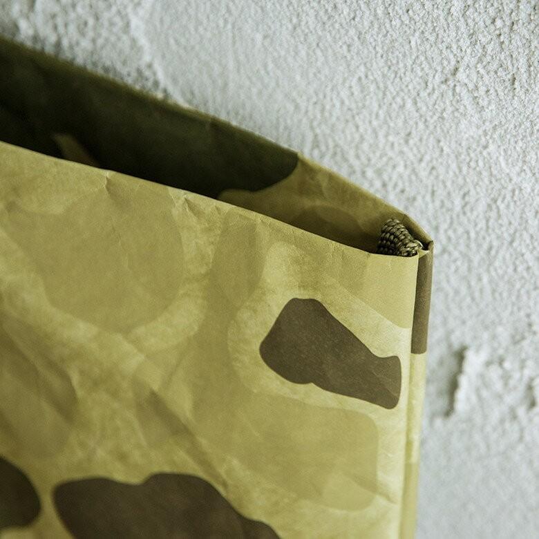 クラッチバッグ ブリーフ ケース 書類 カモフラージュ柄 迷彩柄 グレー ペーパーバッグ トラベルウォレット ポーチ おしゃれ 軽量 耐水 タイベック 97006-cm | ブランド登録なし | 10