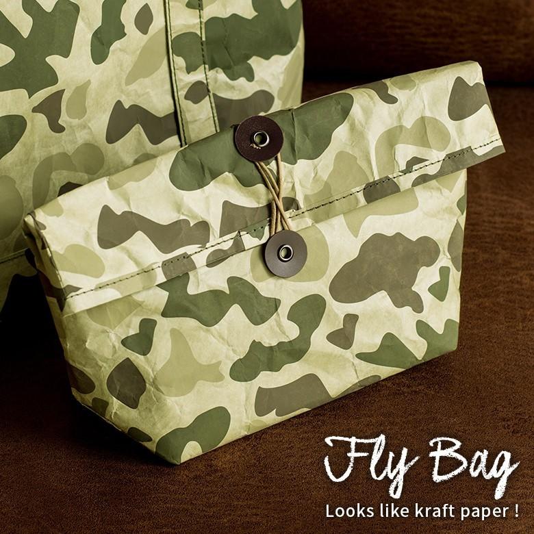 ランチバッグ 弁当 カモフラージュ柄 迷彩柄 ペーパーバッグ トラベルウォレット ポーチ 保冷 保温 おしゃれ 軽量 耐水 タイベック 紐閉じ 97008-cm | ブランド登録なし