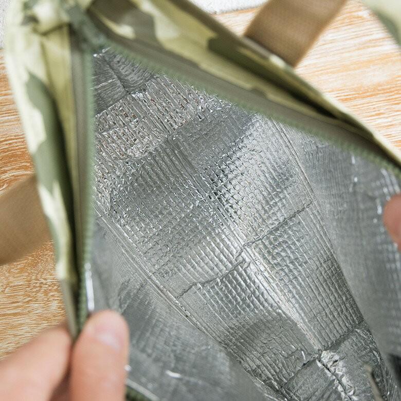 ランチトートバッグ 弁当 カモフラージュ柄 迷彩柄 ペーパーバッグ バッグ 保冷 保温 おしゃれ 軽量 耐水 タイベック 大容量 お弁当箱入れ 97009-cm | ブランド登録なし | 11