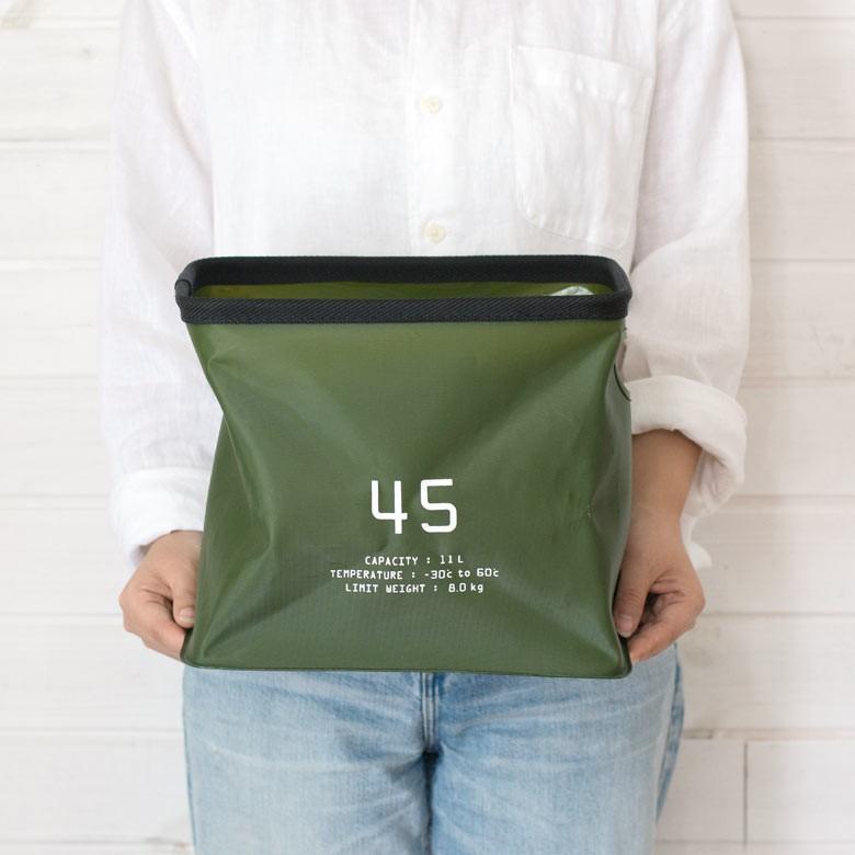 バスケット かご スクエア 深型 アーチハンドル付き 持ち手付き 耐水 防水 ランドリーバスケット 収納ボックス 洗濯かご ストッカー キッチン 釣り 97011 | ブランド登録なし | 10