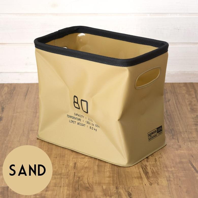 バスケット かご スクエア 深型 アーチハンドル付き 持ち手付き 耐水 防水 ランドリーバスケット 収納ボックス 洗濯かご ストッカー キッチン 釣り 97011 | ブランド登録なし | 05