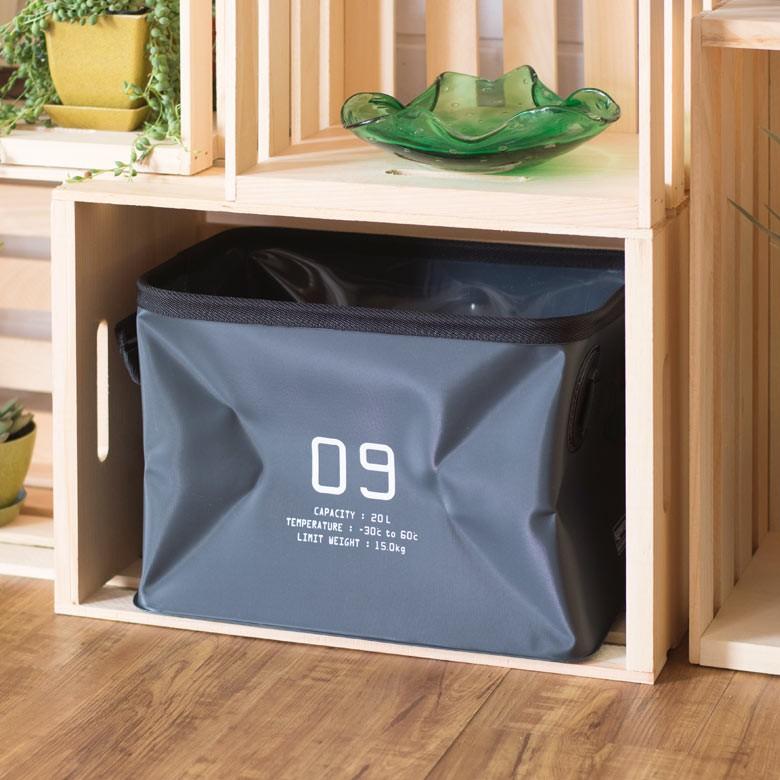 バスケット かご スクエア 深型 アーチハンドル付き 持ち手付き 耐水 防水 ランドリーバスケット 収納ボックス 洗濯かご ストッカー キッチン 釣り 97012 | ブランド登録なし | 13