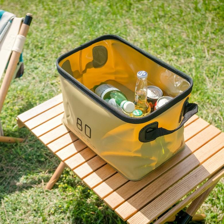 バスケット かご スクエア 深型 アーチハンドル付き 持ち手付き 耐水 防水 ランドリーバスケット 収納ボックス 洗濯かご ストッカー キッチン 釣り 97012 | ブランド登録なし | 16