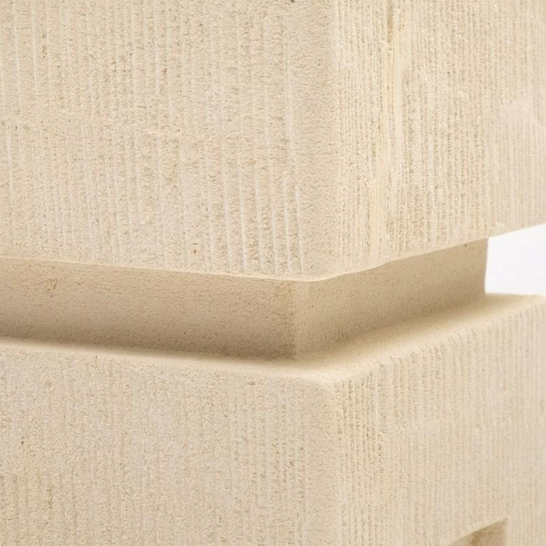 石柱 石造 オブジェ 置物 アジアン ばり パラス石 M アジア雑貨 バリ雑貨 エステ スパ リゾート プルメリア 9752 | ブランド登録なし | 02