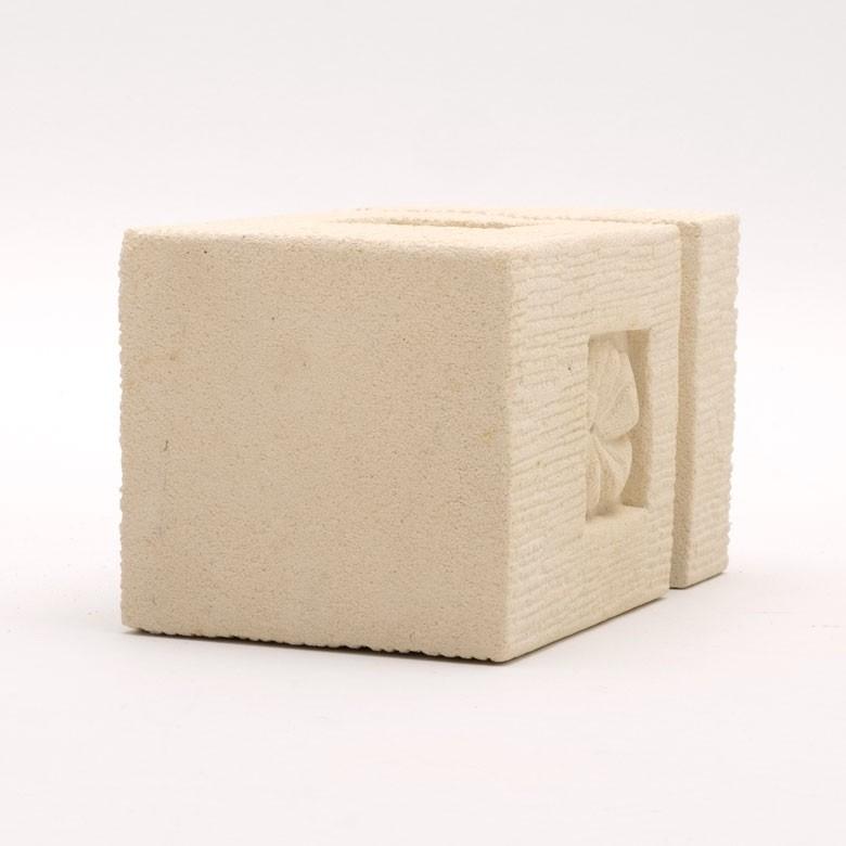 石柱 石造 オブジェ 置物 アジアン ばり パラス石 M アジア雑貨 バリ雑貨 エステ スパ リゾート プルメリア 9752 | ブランド登録なし | 08