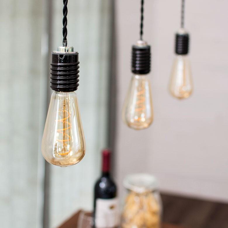 LED電球 レトロランプ E26口金 ゴールド 電球 E26 裸電球 レトロ アンティーク 98000 | ブランド登録なし | 04