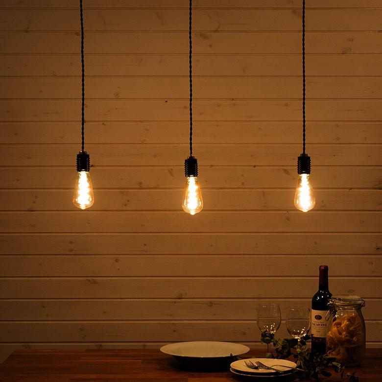 LED電球 レトロランプ E26口金 ゴールド 電球 E26 裸電球 レトロ アンティーク 98000 | ブランド登録なし | 06