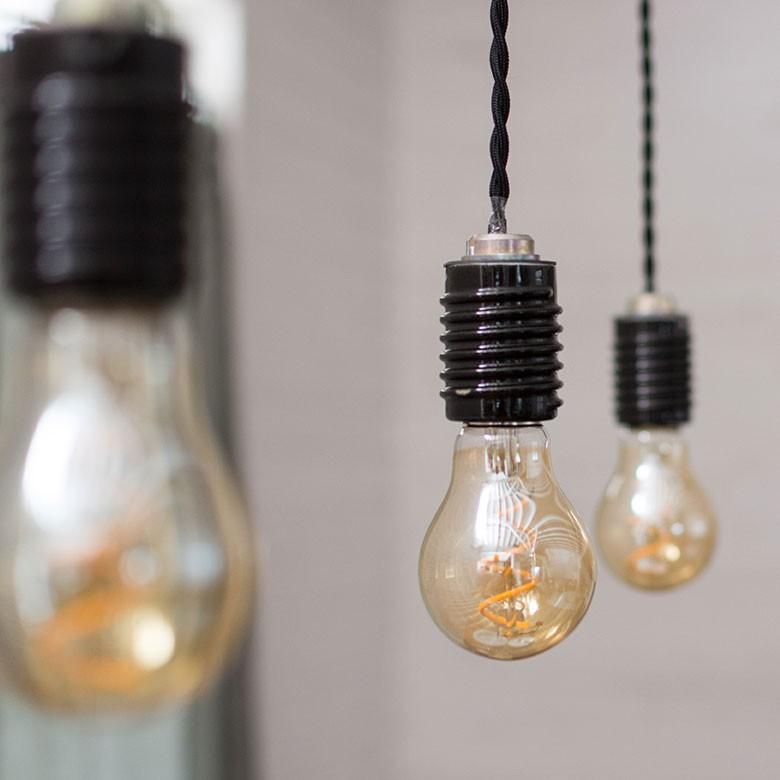 LED電球 レトロランプ 梨型 E26口金 ゴールド 電球 E26 裸電球 レトロ アンティーク 98001 | ブランド登録なし | 04