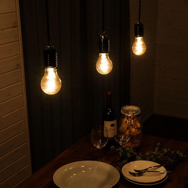 LED電球 レトロランプ 梨型 E26口金 ゴールド 電球 E26 裸電球 レトロ アンティーク 98001 | ブランド登録なし | 06