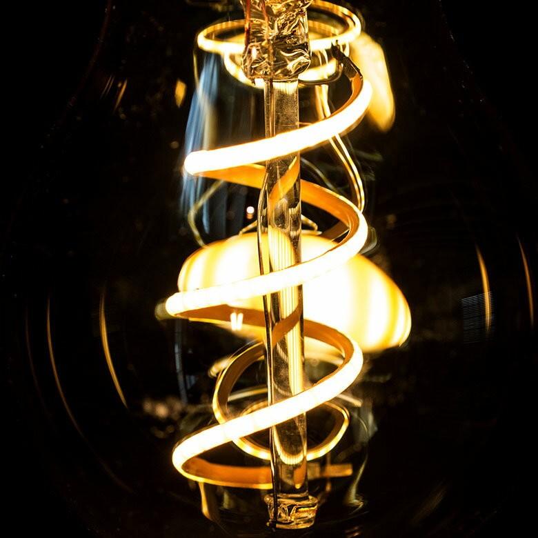 LED電球 レトロランプ 梨型 E26口金 ゴールド 電球 E26 裸電球 レトロ アンティーク 98001 | ブランド登録なし | 09