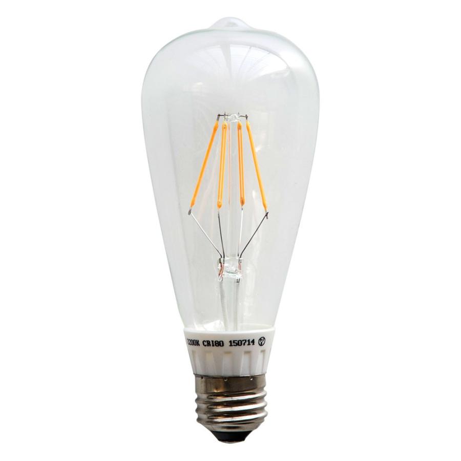 LED電球 レトロランプ E26口金 クリア 電球 E26 裸電球 レトロ アンティーク 98002 | ブランド登録なし | 11