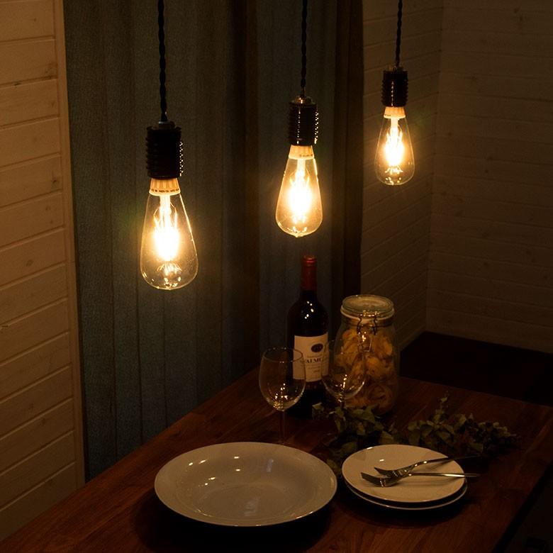 LED電球 レトロランプ E26口金 クリア 電球 E26 裸電球 レトロ アンティーク 98002 | ブランド登録なし | 06