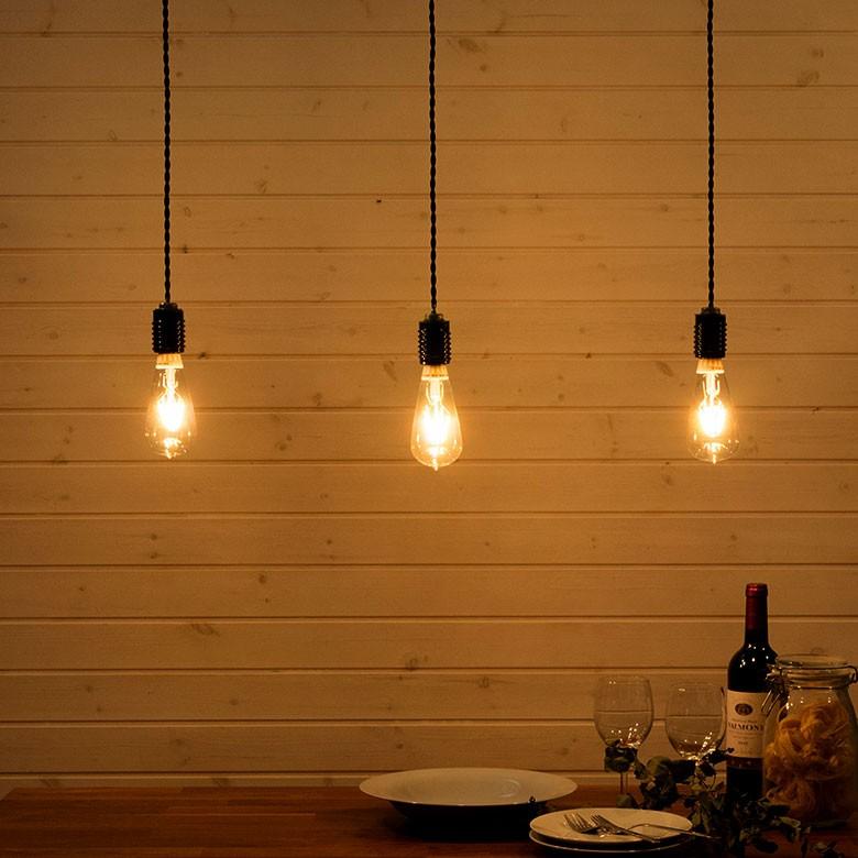 LED電球 レトロランプ E26口金 クリア 電球 E26 裸電球 レトロ アンティーク 98002 | ブランド登録なし | 07