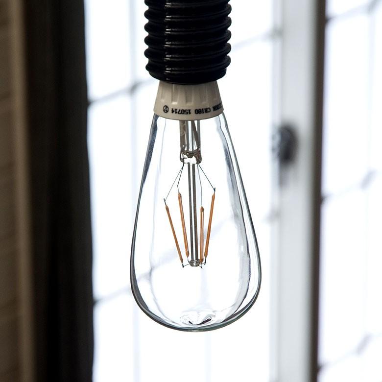 LED電球 レトロランプ E26口金 クリア 電球 E26 裸電球 レトロ アンティーク 98002 | ブランド登録なし | 08